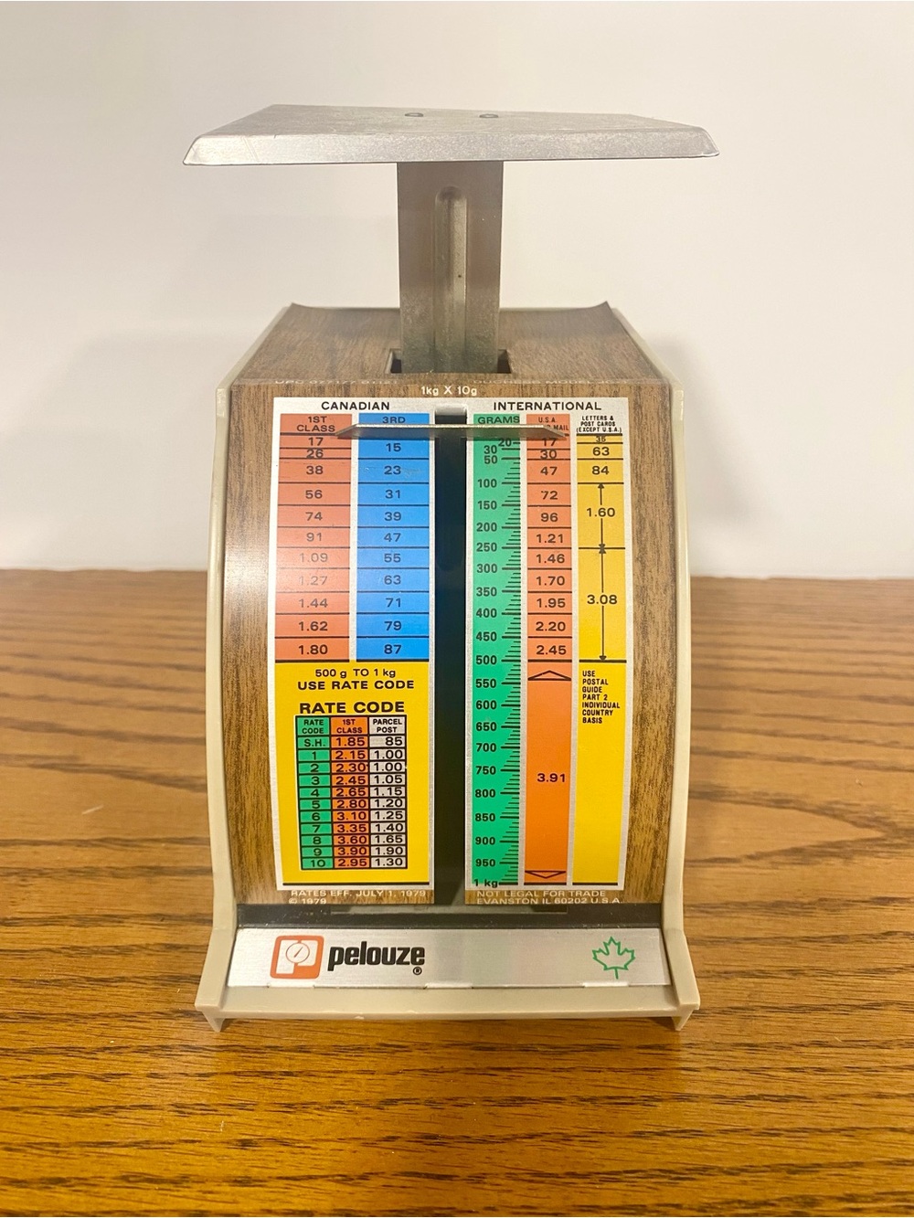Vintage Pelouze Postal Scale